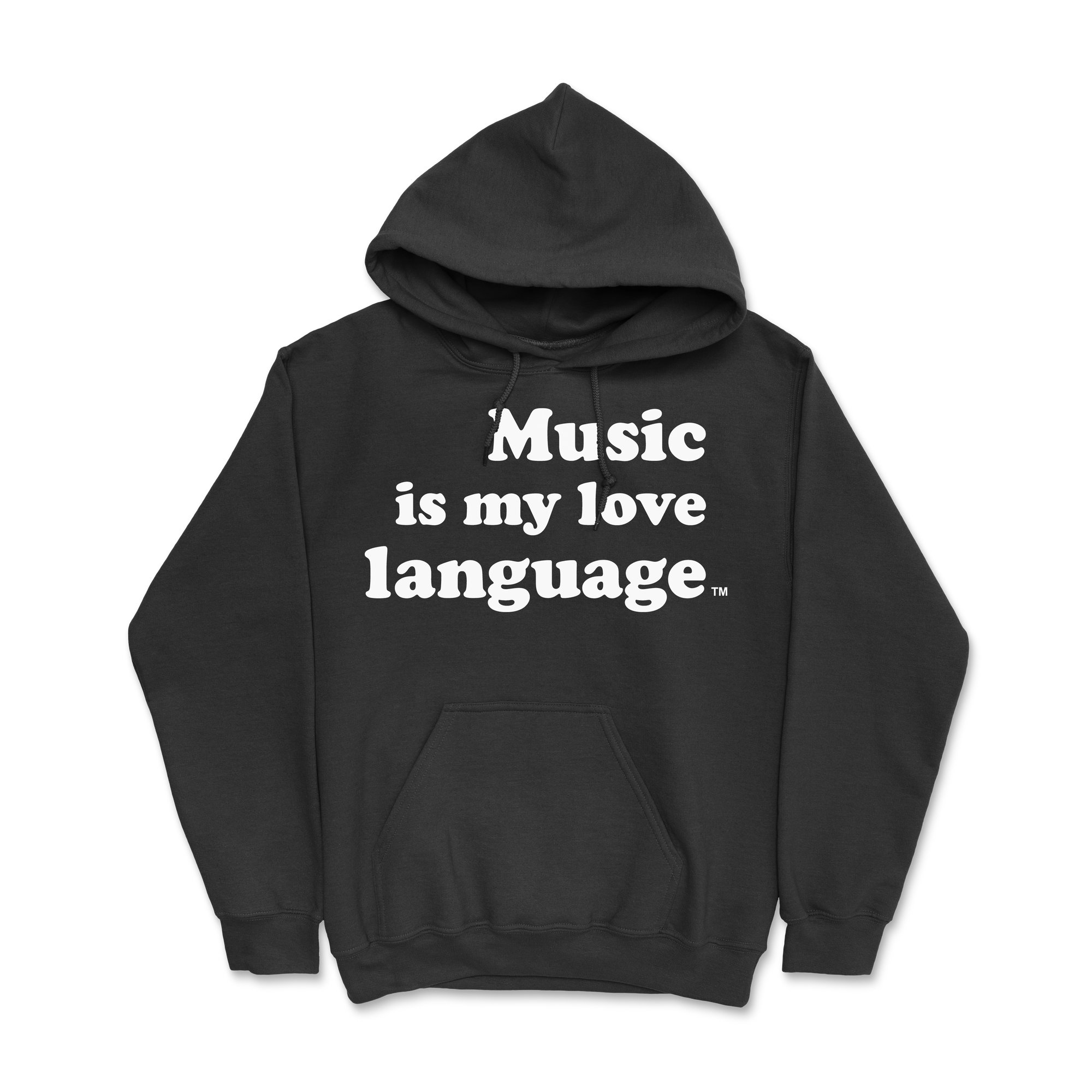 Music is my love language Hoodie